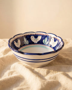 קערת הגשה Gallina כחולה