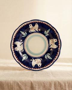 צלחת מנה עיקרית Colomba כחולה