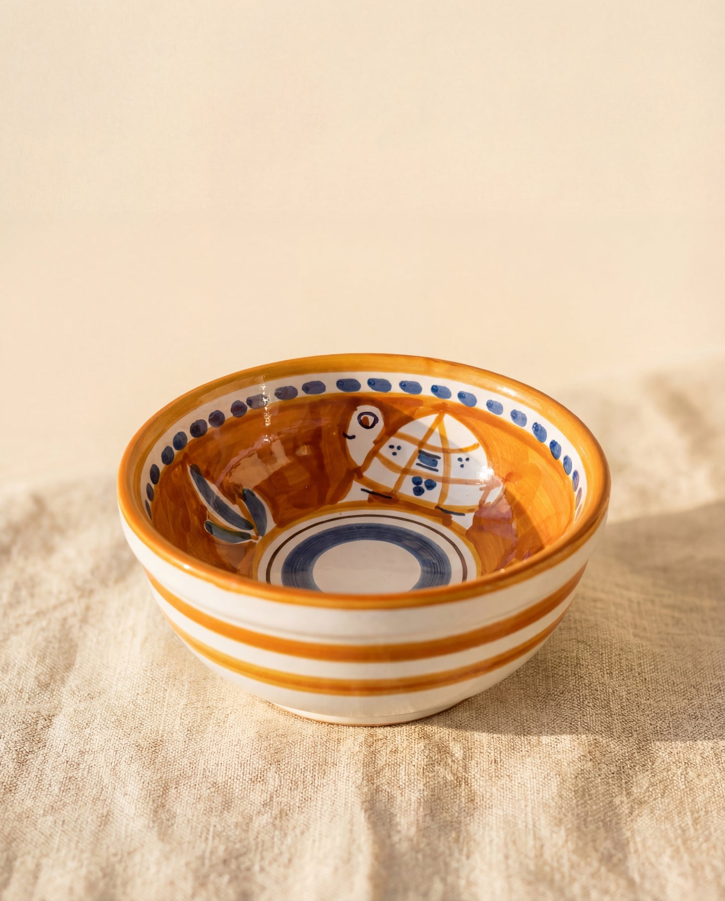 קערה אישית Tartaruga כתומה | Mio