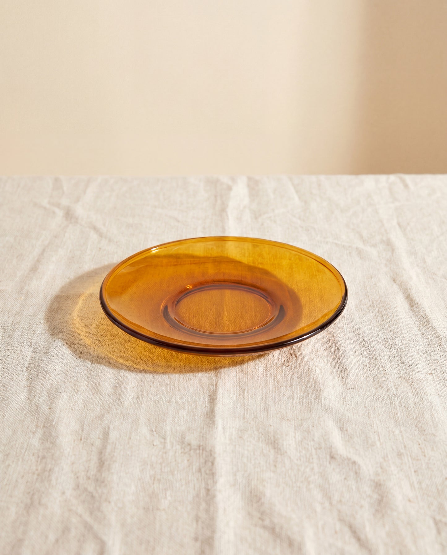 GC2023-01 saucer-amber תחתית אספרסו סמול טוקיו
